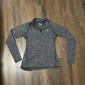 Old Navy Active Black and Gray Top